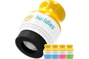 Solar Buddies Sonnencreme-Applikator - Blau 2x, Pink & Grün - Nachfüllbarer Roll-on Schwammapplikator für Sonnencreme, Sonnenmilch & Lotion für Kinder, Erwachsene & Familien - Fasst 100ml