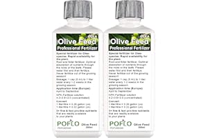 POFLO Olive Tree Liquid Fertilizer, Feed, Plant Food NPK for Olea europaea, Olea sylvestris (500ml)