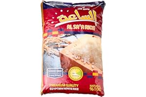AL SA`A El Egyptian White Rice - 5 Kg