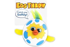 Move2Play, Egg Toss, Hilariously Wild and Fun Active Play Game | Easter Basket Stuffer | Easter Gift for Kids & Toddlers | Boys & Girls ages 3, 4-8+ | Indoor/Outdoor Toy