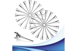 VL SOLUTION Becchi di Cicogna 32 pz - Fermagli per capelli a becco d'anatra Clip per capelli in metallo pinze adatte allo styling dei capelli. Mollette per acconciature Donna Ragazza Hair Clip