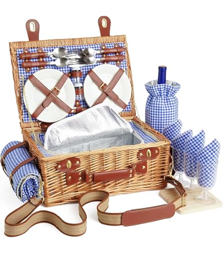 Panier Pique-nique Cilio IDRO - Design Pratique Et élégant Pour Vos Repas En Extérieur
