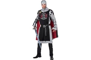 CALIFORNIA COSTUMES Generique - średniowieczny kostium rycerza dla mężczyzn