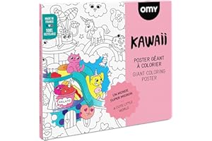 Omy- Poster GÉANT, POS67, 100 x 70 cm, Blanc