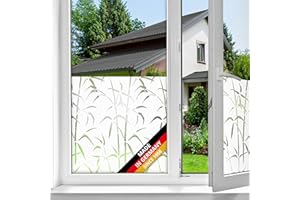 d-c-fix vinilo adhesivo para cristales ventanas Bambú estático opaco translúcido privacidad decorativo para mampara de ducha baño lámina pegatina 90 cm x 1,5 m