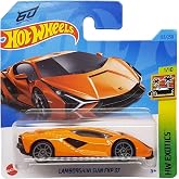 Hot Wheels - Lamborghini Si&aacute;n FKP 37 - HW Exotics 1/10 - HKH93 - Short Card - turuncu - Mattel 2023