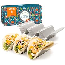 Support Lave-vaisselle 2 Pièces Support Tacos En Acier Inoxydable Avec Poignées - Porte Tacos, Sandwichs, Hot Dogs Et Crêpes Support Lave-vaisselle 2 Pièces Support Tacos En Acier Inoxydable Avec Poignées - Porte Tacos, Sandwichs, Hot Dogs Et Crêpes