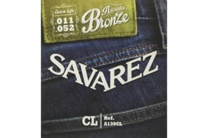 Savarez Zestaw strun akustyczny brąz niestandardowe światło