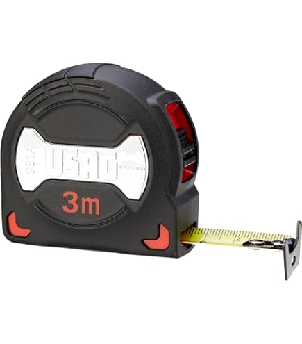 Beta 1692/3 - Metro A Nastro 3mt | Classe II | Cassetta Bimateriale Antiurto | Nastro In Acciaio | 16 Mm