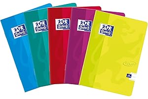 Zeszyt OXFORD Touch A5/60K Linia z Marginesem, Zestaw 5 Sztuk