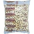 Cashew Nuts 1kg – KING Sized Extra Large Cashews Natural Raw Whole 1 kg - Ready to Eat - Largest Biggest Jumbo Larger Colossal Nut Big Kernels – Unroasted Unsalted Bulk Bag (Packaging May Vary) PURIMA