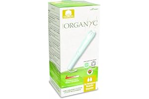 ‎ORGANYC Organyc Organic Cotton Tampons with Applicator - Regular -16 per pack