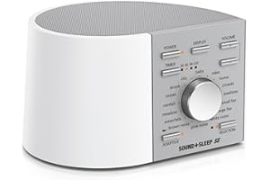 ADAPTIVE SOUND TECHNOLOGIES Sound+Sleep Se Special Edition Sleep Sound Machine, Real Non-Looping Nature Sounds, White Noise Machine