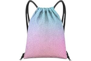 BHAHB Turnbeutel mit Kordelzug, für Fitness, Strand, Schwimmen & Reisen,Stylischer Nette Wasserdicht Sporttasche für Damen Mädchen Herren