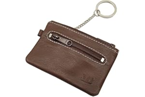 MYLEDERSHOP Cuir de Buffle Pochette de clé MJ-Design-Germany en 3 différentes Couleurs (Marron)