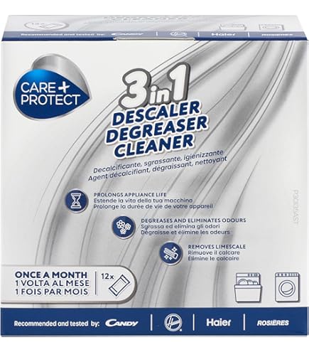 Disincrostante Electrolux Clean & Care Per Lavatrice E Lavastoviglie - Confezione 12 Bustine - Foto 7