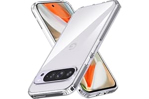 Anoowkoa Etui kompatybilne z Google Pixel 9 Pro XL (odporne na żółknięcie) przezroczyste etui na telefon z TPU i PC, odporne na wstrząsy, ultracienkie, odporne na upadki, ultramiękkie. Do Pixel 9 Pro