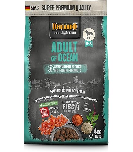 BELCANDO Adult GF Horse [4 kg] Dog Food, Dry Food without