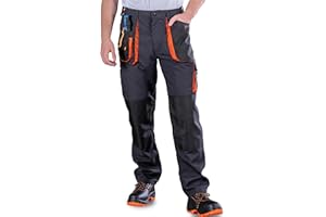BWOLF Atlas Pantalon de Travail Homme Pantalon Travail Homme Classique avec Poches Multifonctionnelles + Renforcé de Polyester 600D