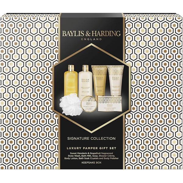 Baylis & Harding Herren Geschenkset 'Black Pepper & Ginseng' – Mit Hausschuhen (Gr. 40-45), Duschgel (140 Ml) & Seife (100 G) – Vegan & Plastikfrei Verpackt