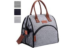 Kühltasche Picknicktasche, ANGGO Grosse Kapazität Kühlbox Lunchtasche Wasserdicht und Auslaufsicher, Cooler Bag Isoliertasche Thermotasche für Strand, Picknick, Ausflüge, Barbecue, Büro