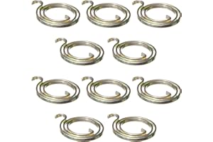 NORTHERN DIY Ressorts de poignée de porte, 2,5 tours, 2,5 mm d'épaisseur (Lot de 10)