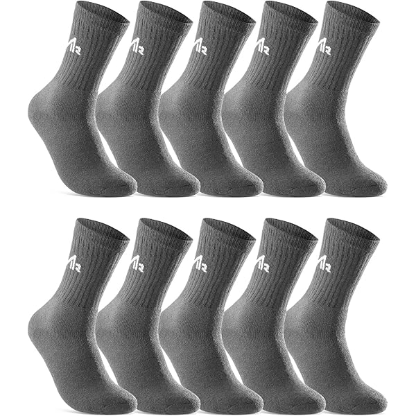 6 Paires Chaussettes Sport Femme Coton - Taille 35-39 - Respirantes, Antidérapantes - Pour Running, Fitness, Randonnée