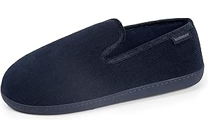 Isotoner Chaussons pantoufles Charentaises homme semelle à mémoire de forme, EU,