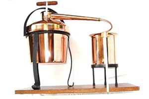 SEMAR Alambicco Artigianale in Rame 4.9 lt con termometro Super