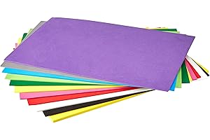 Fixo Kids 36399. Bolsa de 10+1 Láminas de Goma EVA de 2 mm y Una de 5mm de Espesor, Colores Surtidos, 20x30cm