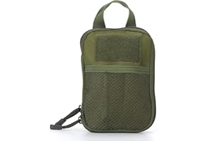 Kyrio Tactical Molle Pouch Nylon Military EDC Small Waist Pouch Pack Pocket for Phone Outdoor Sport Bags (Green)