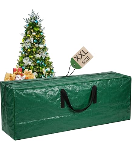 Baumaufbewahrung 2,3m Aufbewahrungstasche Fr 7.5FT Weihnachtsbaum -  Robuste Schutzhlle Mit Tragegriffen Gegen Staub
