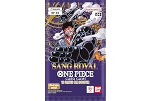 ONE PIECE CARD GAME Asmodee - One Piece - OP-10 Booster - Bandai - Jeux de société - Jeu de Cartes à Collectionner JCC - Sang Royal - Version française