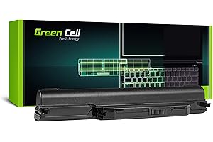 GREEN CELL PRO Green Cell Extended Serie A32-K55 Laptop Akku für ASUS F55 F55A F55C F75 F75A F75V F75VB F75VC F75VD R704 R704A R704V R704VB R704VC R704VD (9 Zellen 6600mAh 10.8V Schwarz)