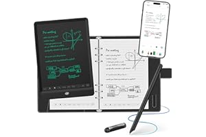 NEWYES Syncpen 3 Set, Smart Pen mit Tablet und Digitales Notizbuch &6 Refills, Echtzeit-Synchronisation& Smart Texterkennung für Student,Lehrer, Meetings, Vorlesungen oder Kreatives Arbeiten