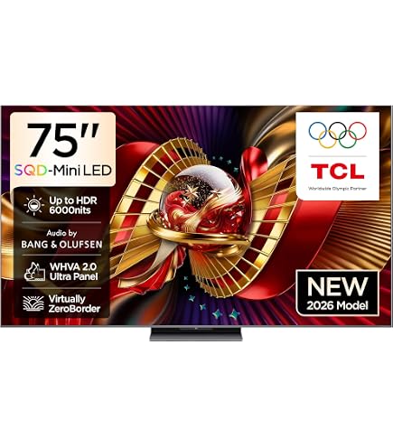 TCL 75Q7C Television 75 Inch Smart TV 4K QD-Mini LED Colorful