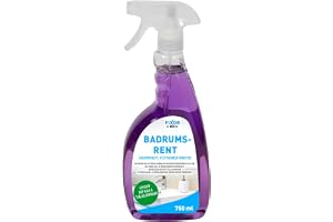 Fixor Badrumsrent Spray 750 ml – Effektiv rengöring av sanitetsporslin, speglar och rostfritt stål – Löser kalkavlagringar oc