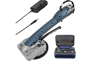 Do-Electr Akku Vakuum Saugheber Tragbare Fliesenvibrator mit 2 Batterien 10 Gänge Fliesen Saugheber mit Saugnapf für Bodenfliesen Und Wandfliesen
