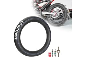 RUTU 3.50/4.10-18 Schlauch mit TR4 geradem Ventilschaft für 100/90-18 Reifen KL250 XL185S CRF230F XR185
