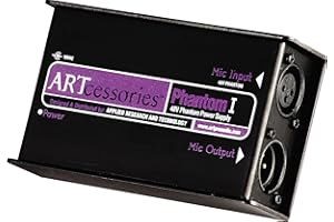 Art Phantom1 Stromquelle Phantom für Mikrofone Kondensatormikrofon