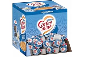 Nestle Coffee Mate Creamer 180 Single Serve Portions, French vanilla, 67.5 Ounce
