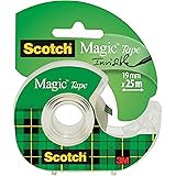 Scotch 19mm x 25m Magic Tape with Dispensered Roll