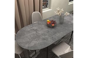 BAI YOU MEI Dunkelgraue Schwarz Tapete 10m*60cm Betonoptik Selbstklebend Klebetapete Selbstklebende 3d Effekt Grau Betontapete Wand Papier Tapeten Matt Möbelaufkleber Klebefolie Beton Wandpapier für Küche