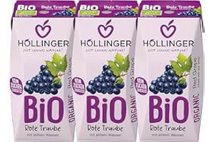 Höllinger BIO Uva rossa 3x200ml