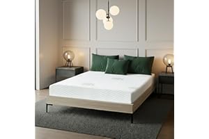 Sleephome Mediterraneo Plus Materasso Matrimoniale 160x190 25cm Memory Foam Sfoderabile - Ortopedico Antibatterico Ipoallergenico - Made in Italy