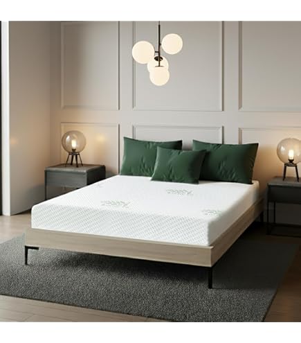 Traagschuim Matras 65x180 cm, 17 cm Dik met Aloë Vera Tijk