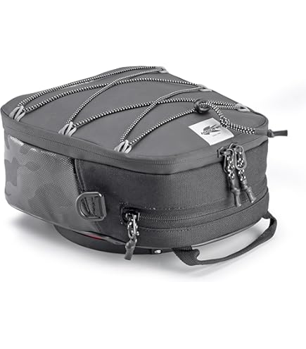 Borsa Serbatoio GIVI EA144 Tanklock - 5 Litri | Poliestere 600D | Copertina Antipioggia Inclusa - Foto 10