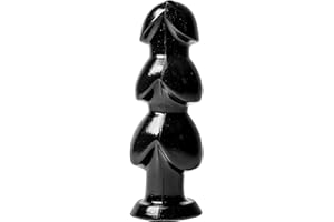 DUUOUS WAD Thermal Detonator Triple Plug Anal, Negro, Tamaño L