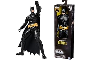 DC Comics - Figurine Batman The Dark Night 30 Cm - Figurine Articulée Chevalier Noir - Édition Limitée 85e Anniversaire - Super Héros Et Super Vilain - Jouet À Collectionner - Jouet Enfant 3 Ans Et +