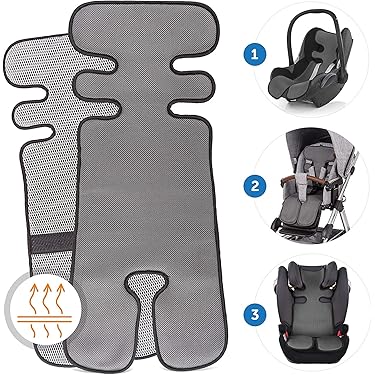 Inlegkussen kinderwagen universeel - Zacht en ademend verkleinkussen Inlegkussen kinderwagen universeel - Zacht en ademend verkleinkussen
